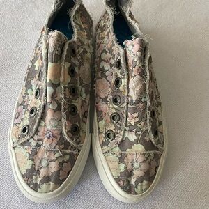 Blowfish Floral Canvas Sneakers - Multicolor